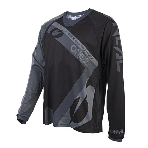 O Neal Downhill Jersey Element FR Hybrid Schwarz Maciag Offroad