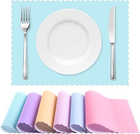 Creative Converting Bright Disposable Paper Placemats