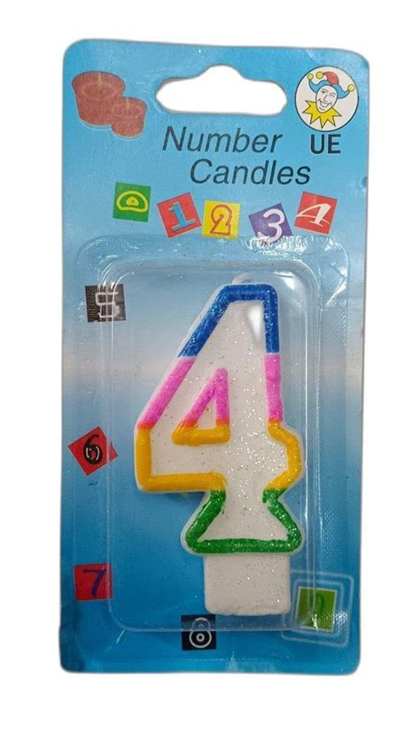 Birthday Cake Number Candles at Rs 9/pack | Number Candle in Mumbai ...