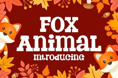 Fox Animal Font Free Font
