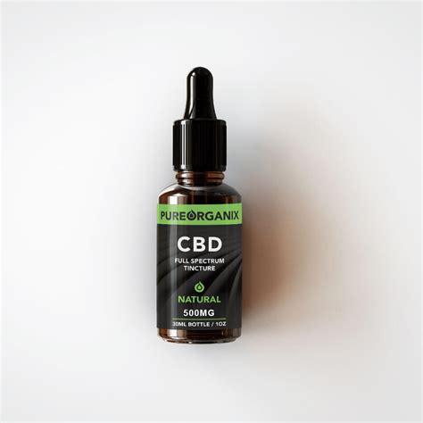 Full Spectrum Organic Cbd Oil 2000mg 30ml Pureorganix