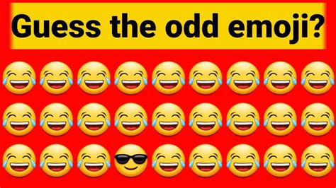 Guess The Odd One Out Emoji Quiz M Quiz World M Quiz World M