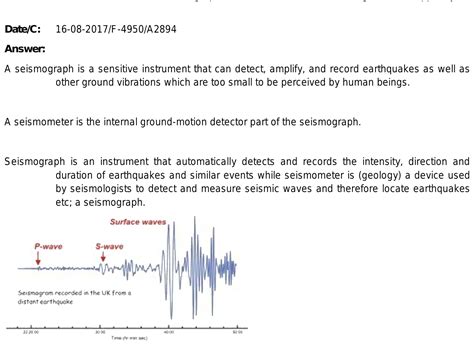 25what Is The Difference Between Seismograph And Seismometer