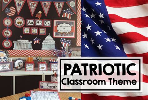 Patriotic Classroom Theme Ideas Clutter Free Classroom By Jodi