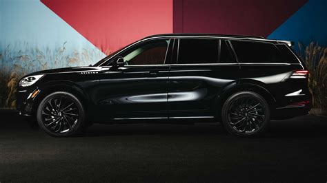 2022 Lincoln Aviator Gets Stealthy Blacked Out Appearance Pack Automoto Tale