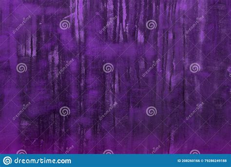 Purple Aged Curvy Plaster On Wall Texture Nice Abstract Photo