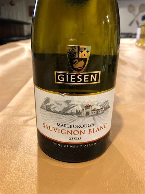 2020 Giesen Sauvignon Blanc New Zealand South Island Marlborough