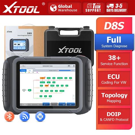 Xtool D S Automotive Diagnostic Tool New Upgraded Topology Map