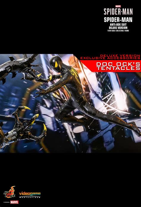 Hot Toys Marvel S Spider Man Spider Man Anti Ock Suit Deluxe Version