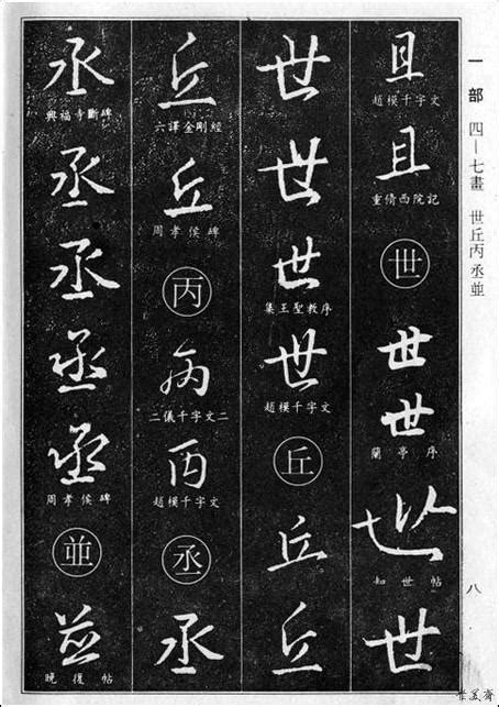 王羲之書法字典——書法愛好者的良師益友（一） 每日頭條