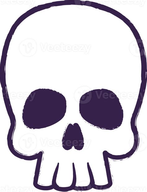 Skull holiday halloween decoration design. 27048059 PNG