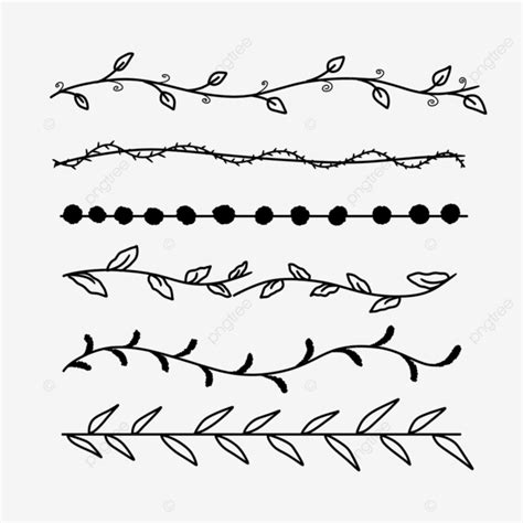 Hand Drawn Banner Clipart Png Images Hand Drawn Border Clipart Hand