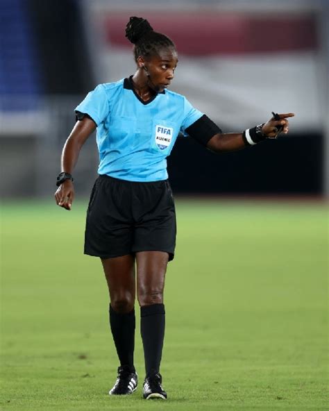 The Namibian On Twitter Rwandan Referee Salima Rhadia Mukansanga Is