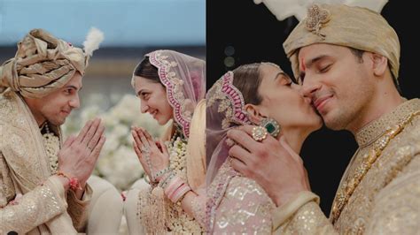 Sidharth Malhotra Kiara Advani Wedding See First Pics Of Newlyweds As