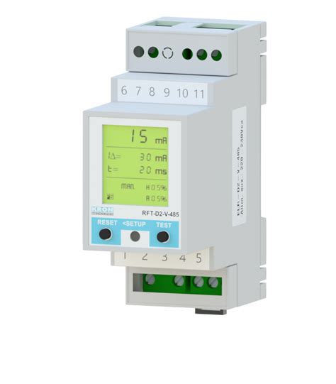 RFT D2 V Relé de Fuga a Terra Saída RS 485