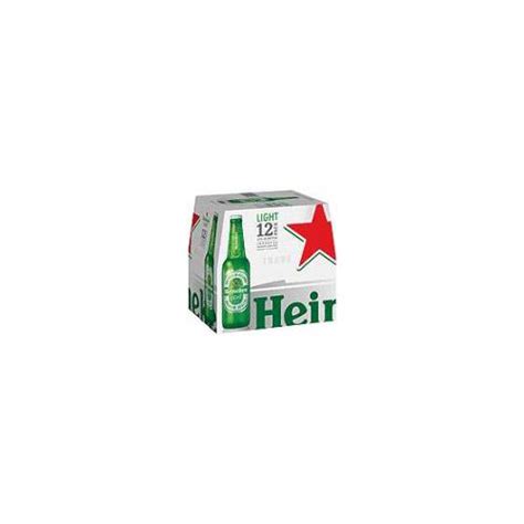 Heineken Light Lager Beer 12 Pack Bottles 144 Fl Oz