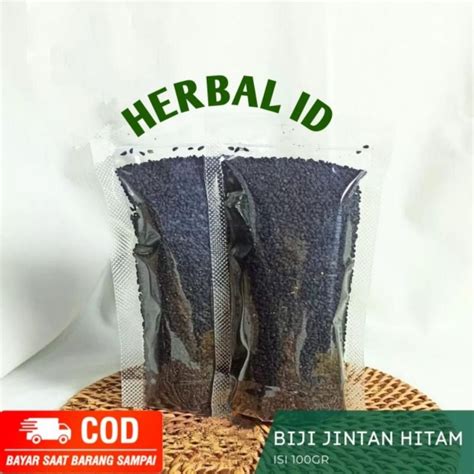 Jual Biji Jintan Hitam Habbatussauda 100gr Murni Jinten Habatussauda