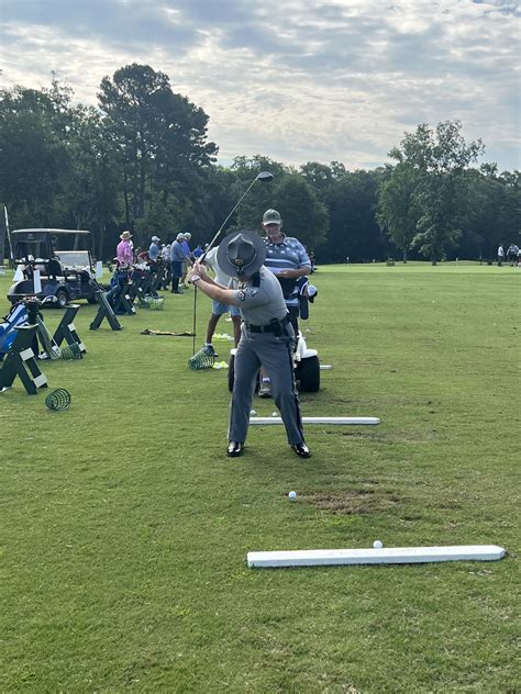 Trooper Nick Schp On Twitter Awesome Morning At The Herogolftour