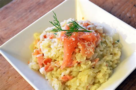 Risotto Met Gerookte Zalm Ohmyfoodness