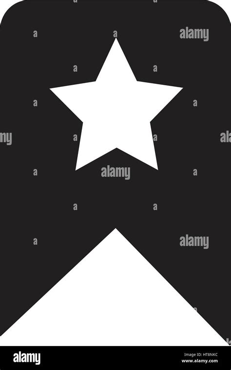 Bookmark Star Icon Illustration Design Stock Vector Image And Art Alamy