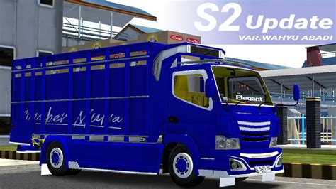 SHARE LIVERY MOD CANTER S2 UPDATE VARIAN WAHYU ABADI BY MUKHLAS PO