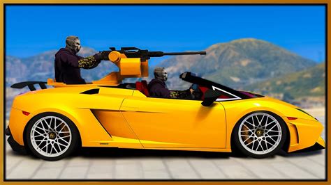 GTA 5 Roleplay Custom Turret Lamborghini Robbed Every Store