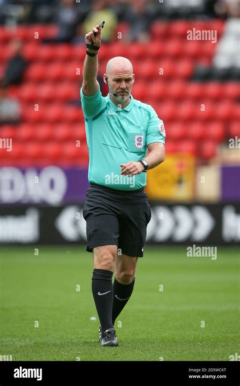 Referee Kevin Johnson Stock Photo Alamy