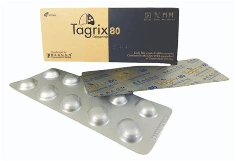 Tagrix 80mg Osimertinib Tablet At Rs 18500 Box Osimertinib Tablet In