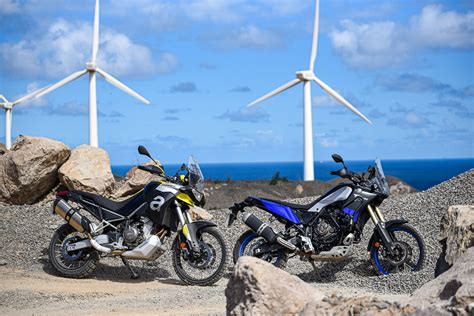 Comparativa Trail Yamaha T N R Contra Aprilia Tuareg