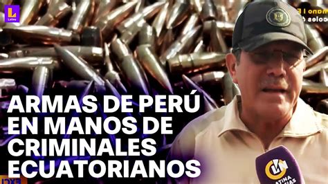 Ministro De Defensa Habla Sobre Armas Peruanas Que Habr An Sido Usadas