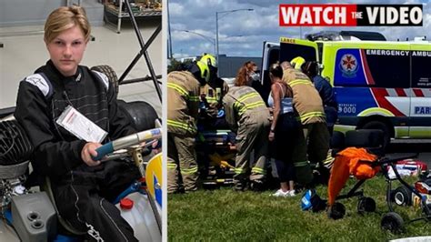 Nathan Buckleys Son Seriously Injured In Horror Karting Crash News