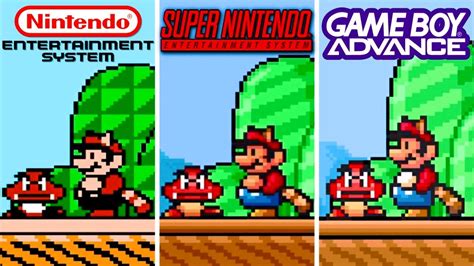 Super Mario Bros Nes Vs Snes Vs Gba Which Is Best Youtube