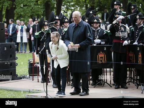 Oslo La Famille Royale Participe L Inauguration Du Parc De