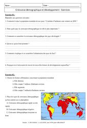 Controle Geographie L Urbanisation Me G Ographie