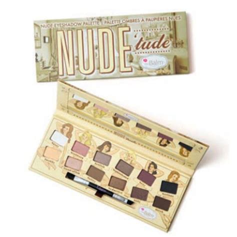 The Balm Nude Tude Paleta De Sombras G Pelo Menor Pre O Na Tudopramim