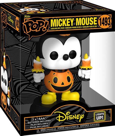 Mickey Mouse Halloween Light-Up Super Funko Pop! Vinyl Figure #1493