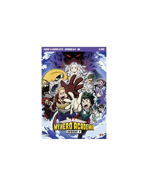 My Hero Academia Stagione 4 Eps 64 88 4 Dvd