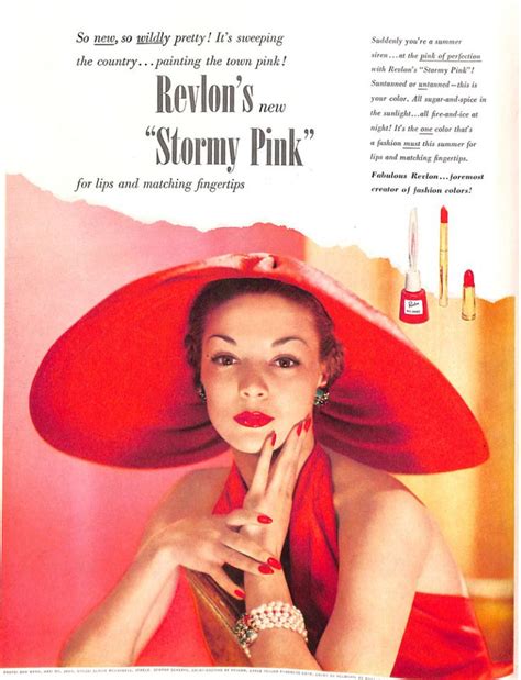 Stormy Pink Was The Name For This Glamorous Color For Revlons Nail And Lip Color “suddenly You