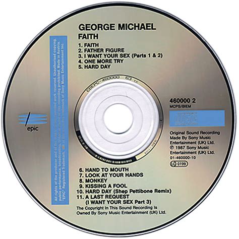 George Michael Faith Alternate Format Discography Hi Fi News