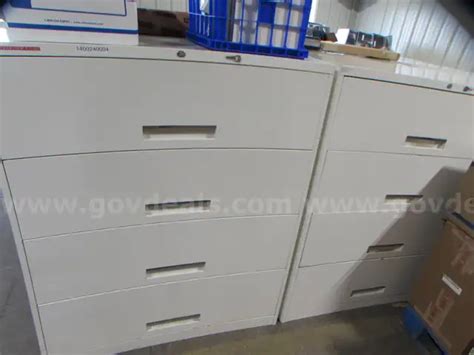 2 4 Drawer Lateral File Cabinets Govdeals