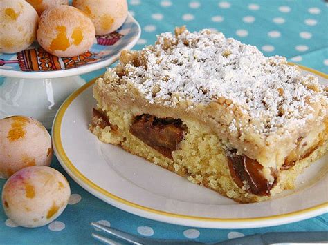 Mirabellenkuchen Mit Schmandguss Von Heimwerkerk Nig Chefkoch