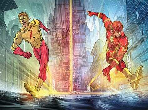 Bart Allen Vs Wally West