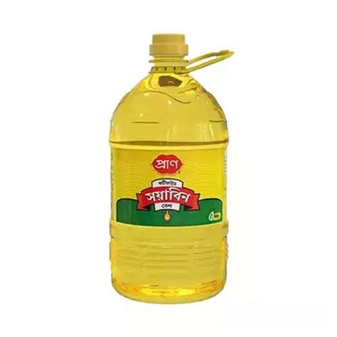 Pran Soyabean Oil 5Ltr Available In Soapbd