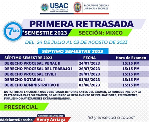 Primer Semestre Secci N Mixco Primera Recuperaci N Facultad De