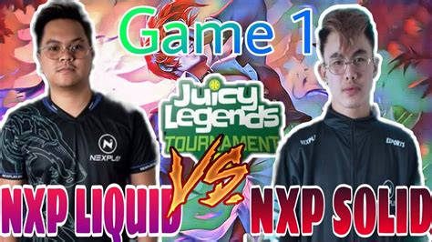 Nexplay Solid Vs Nexplay Liquid Game Juicy Legends Tournament