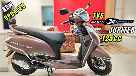 2024 Tvs Jupiter 125 Smart X Connect New Features Price Full Review