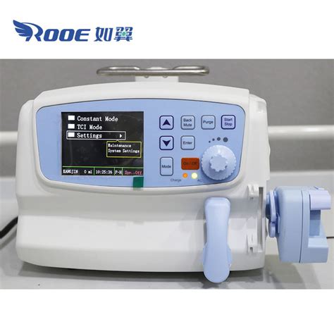 Target Controlled Infusion Pump Tci Electric Syringe Pump