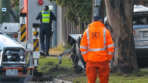 Burwood Highway Crash Police Hunt For Driver After Teenager Bill