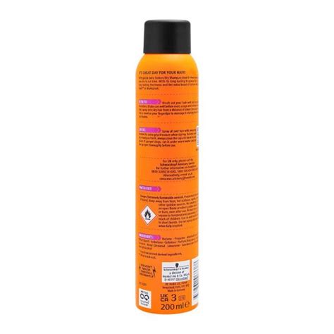 Schwarzkopf Got2b Fresh It Up Extra Texture Dry Shampoo 200ml