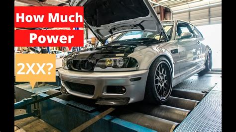 Bmw E46 M3 On The Dyno Stock Dyno Youtube